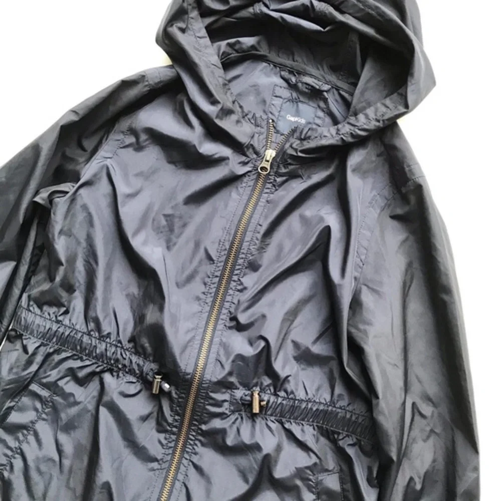 Gapkids indigo blue windbreaker Jacket EUC L(10Y)
